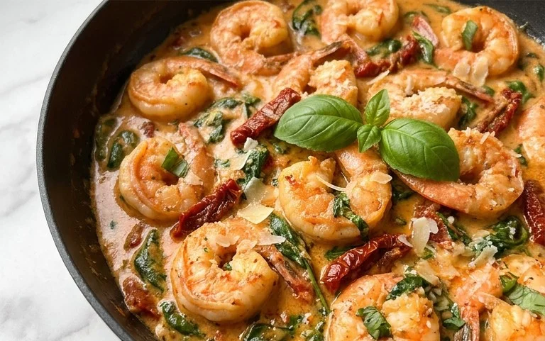 Tuscan Shrimp (One-Pan, 30-Minute Dinner)