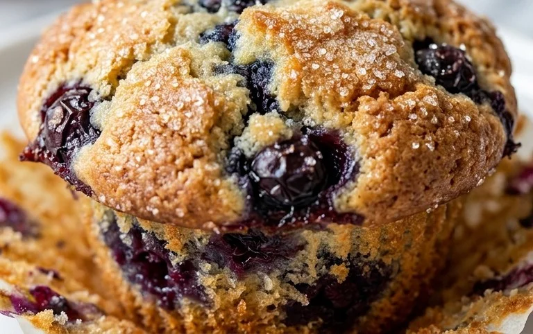 Homemade Blueberry Muffins