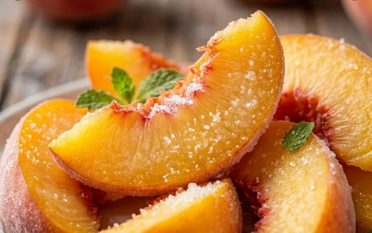 Freezing Peaches, How to Easily Freeze Peaches