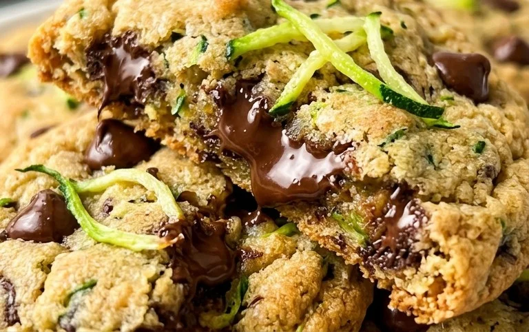 Zucchini Chocolate Chip Cookies