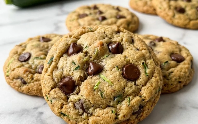 Zucchini Chocolate Chip Cookies