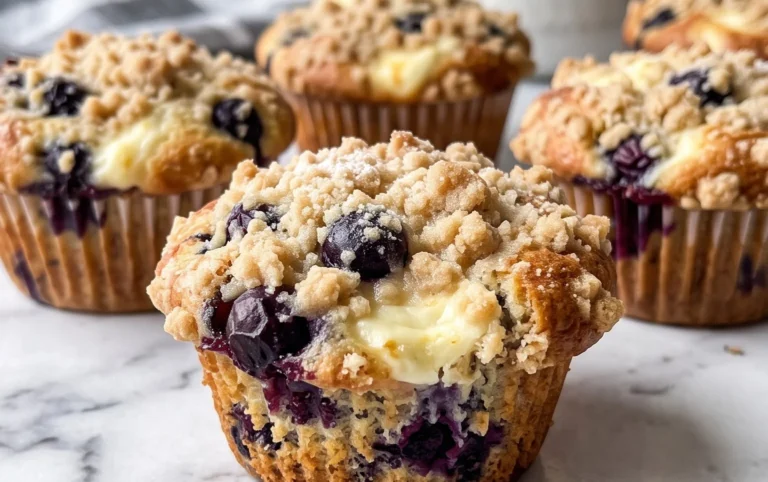 Berry Cream Cheese Muffins