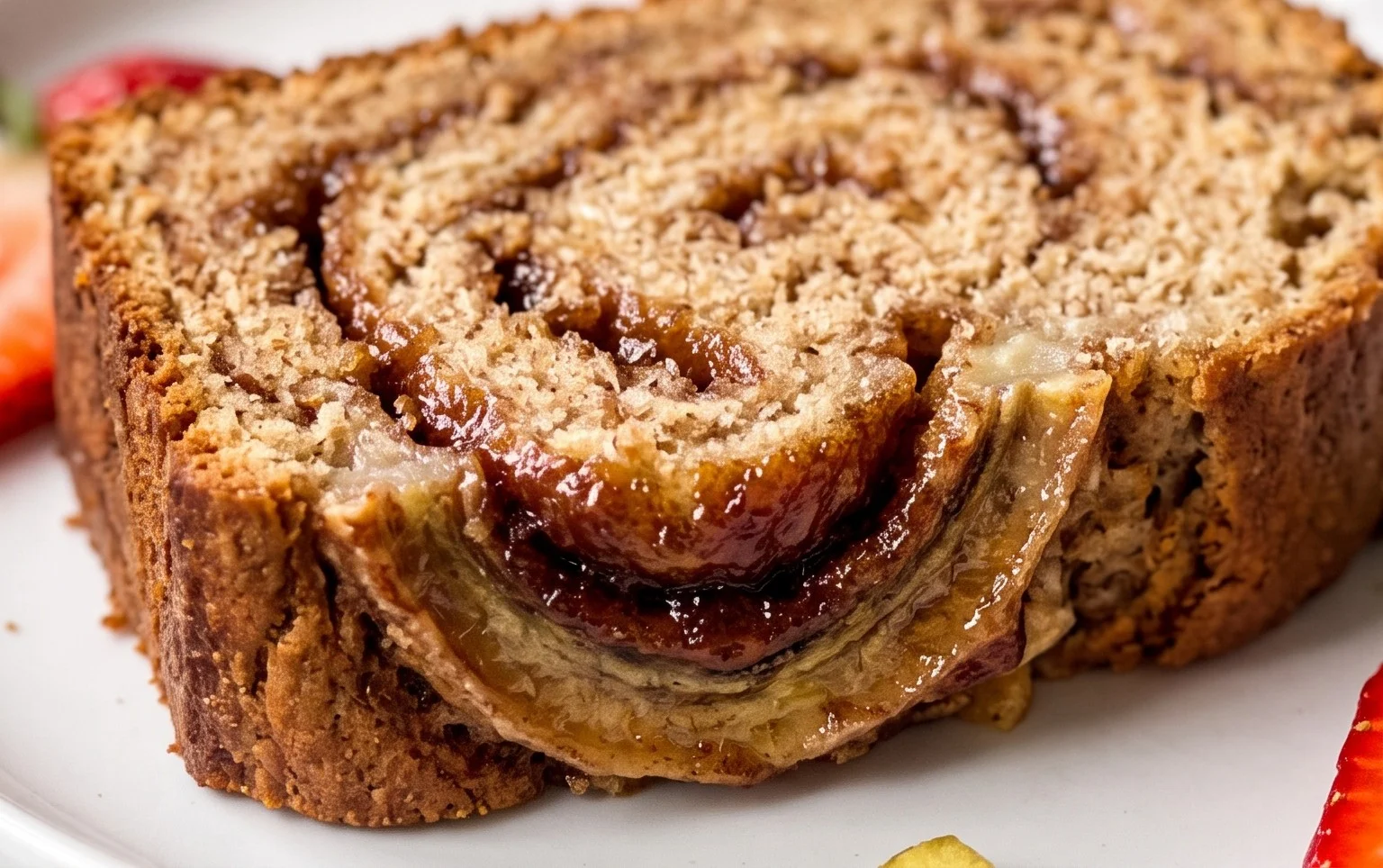 Cinnamon Roll Banana Bread