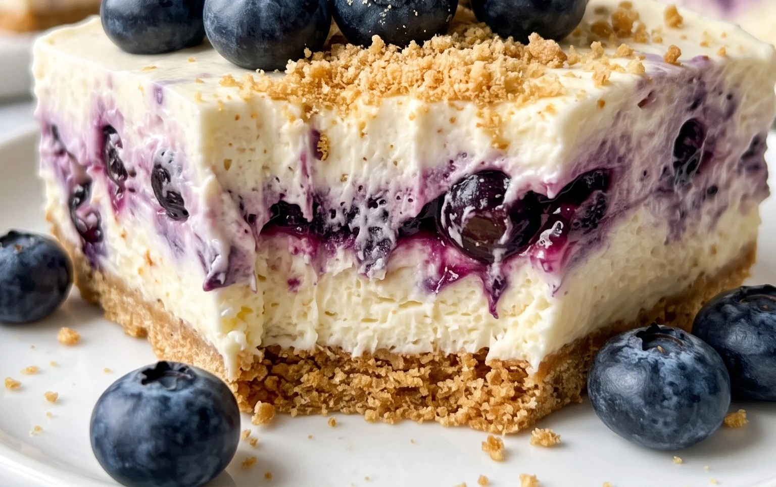 No-Bake Blueberry Yum Yum