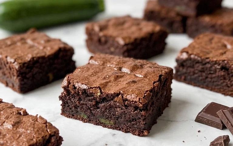 Zucchini Brownies (gluten-free, dairy-free options)