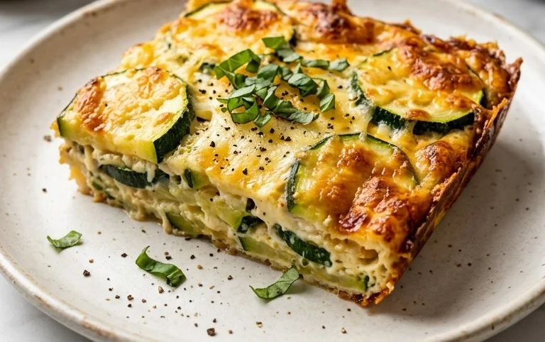 Cheesy Baked Zucchini Casserole