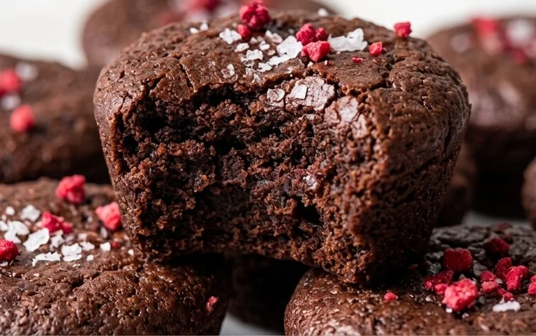Chocolate Black Bean Brownie Bites