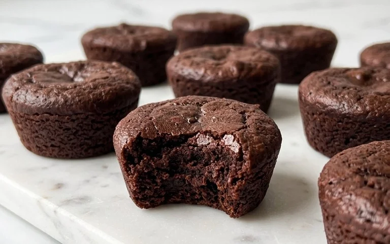 Chocolate Black Bean Brownie Bites