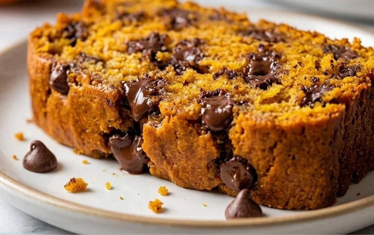 Pumpkin Chip Banana Bread