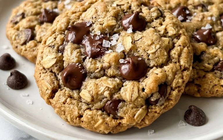 Homemade Zucchini-Oat Chocolate Chip Cookies