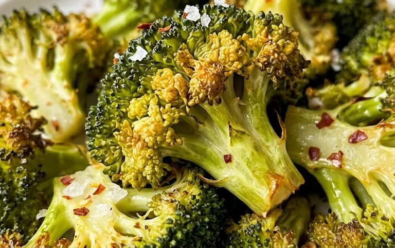 Oven Roasted Broccoli (Baked Broccoli)