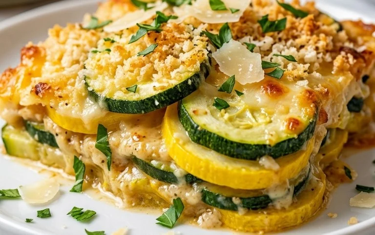 Zucchini and Squash Casserole Recipe