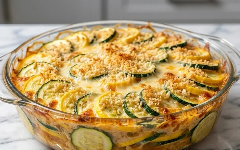 Zucchini and Squash Casserole Recipe
