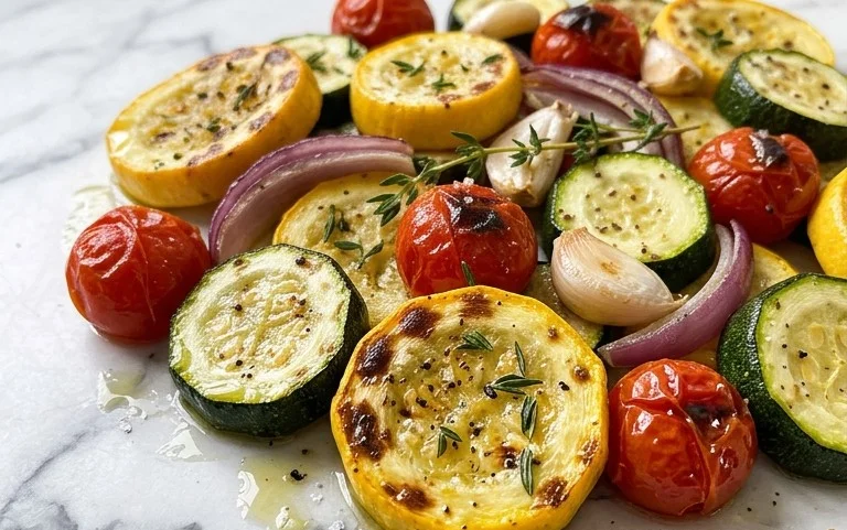 Roasted Summer Squash