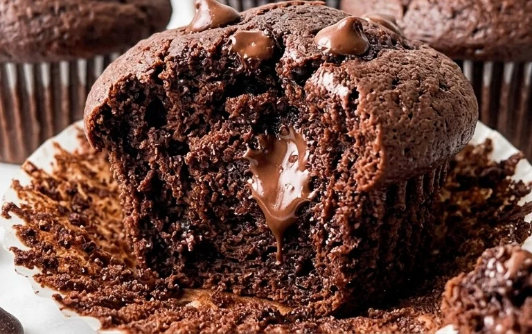 Double Chocolate Muffins
