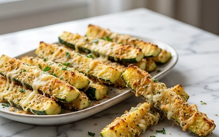 Baked Parmesan Zucchini Fries