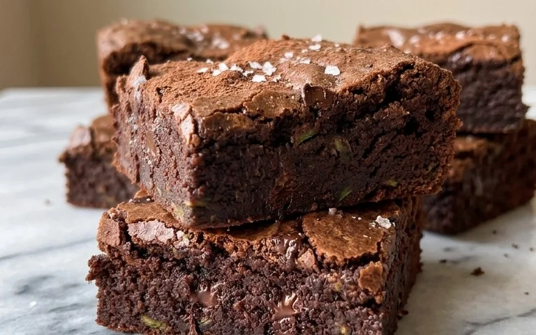 Secretly Healthy Zucchini Brownies