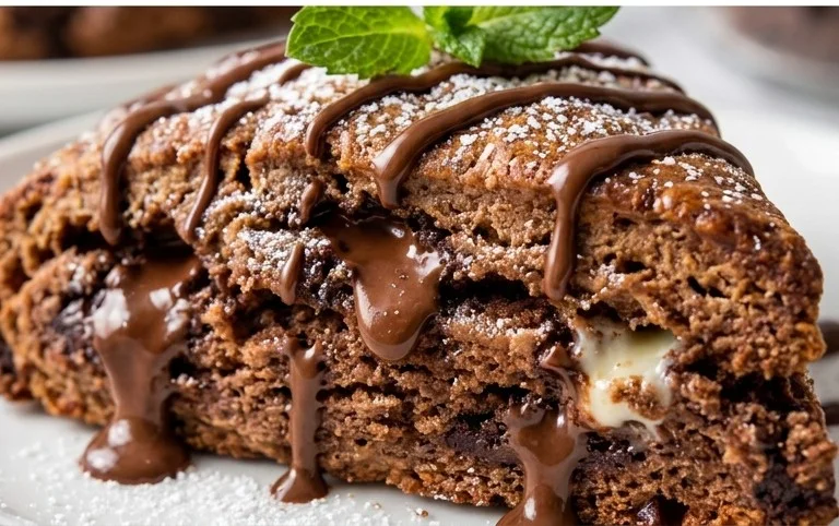 Triple Chocolate Scones