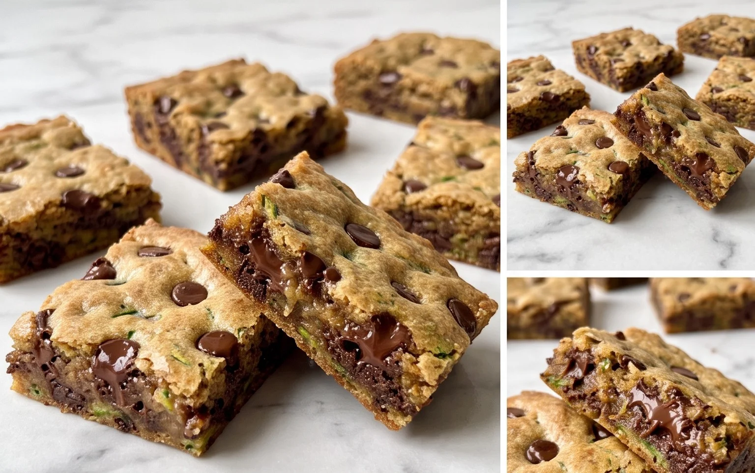 Chocolate Chip Zucchini Cookie Bars