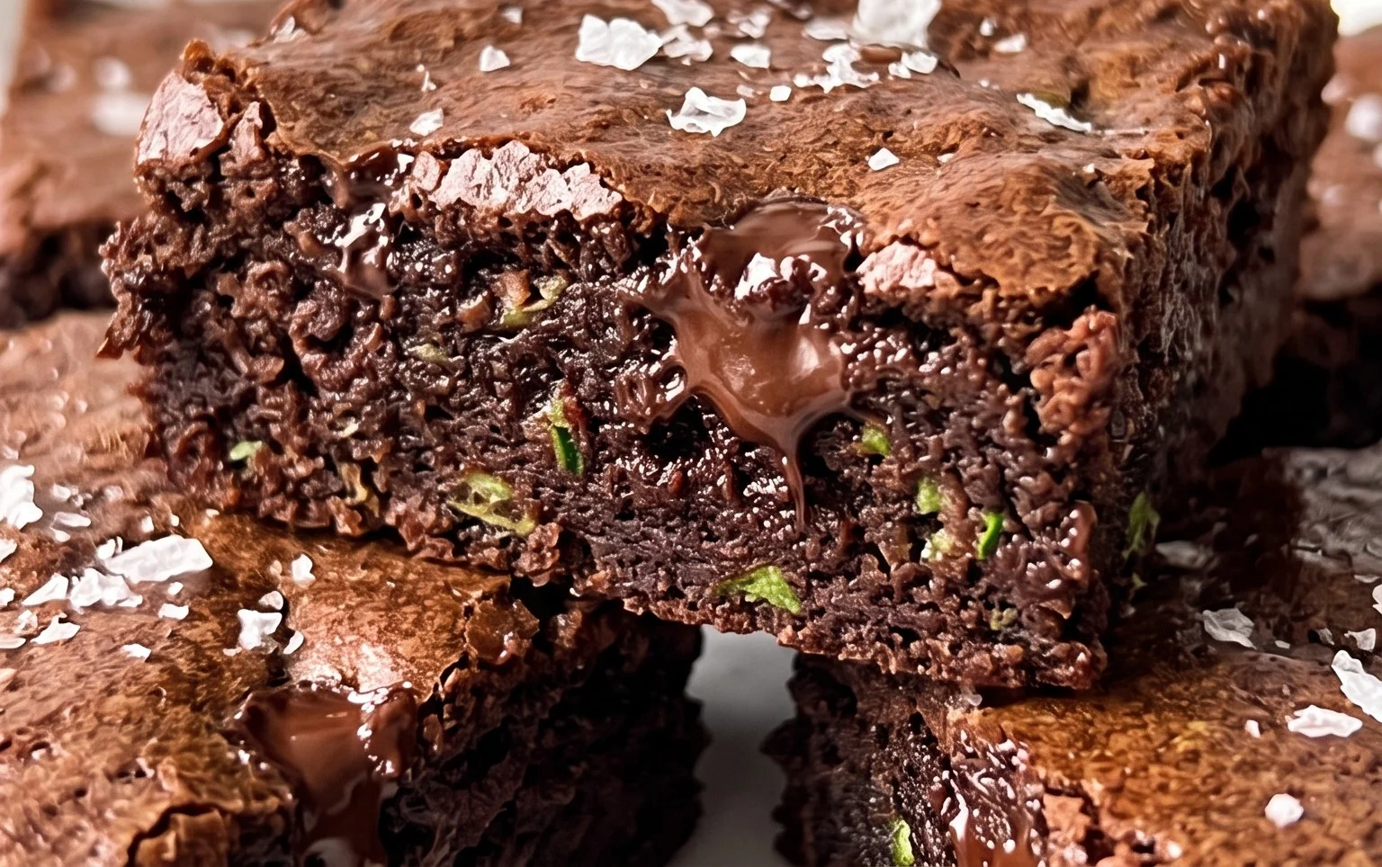Secretly Healthy Zucchini Brownies