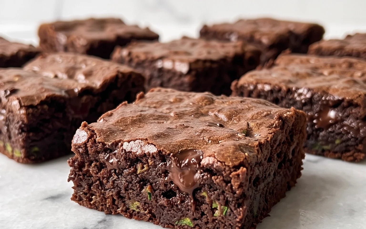 Secretly Healthy Zucchini Brownies