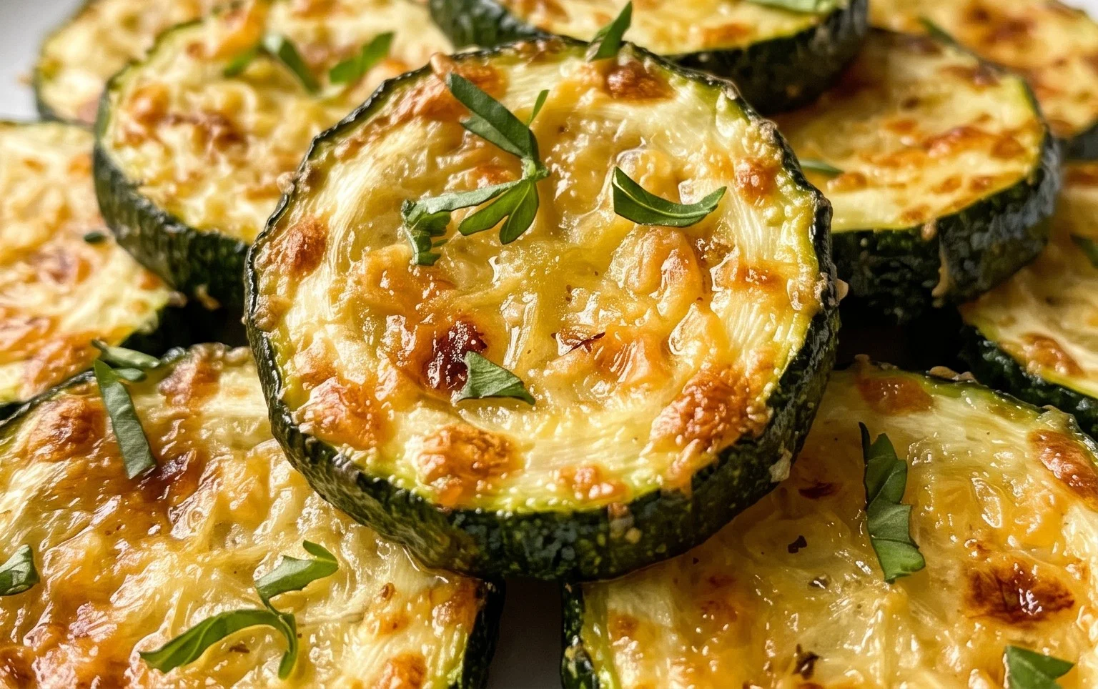 Oven Roasted Parmesan Zucchini 
