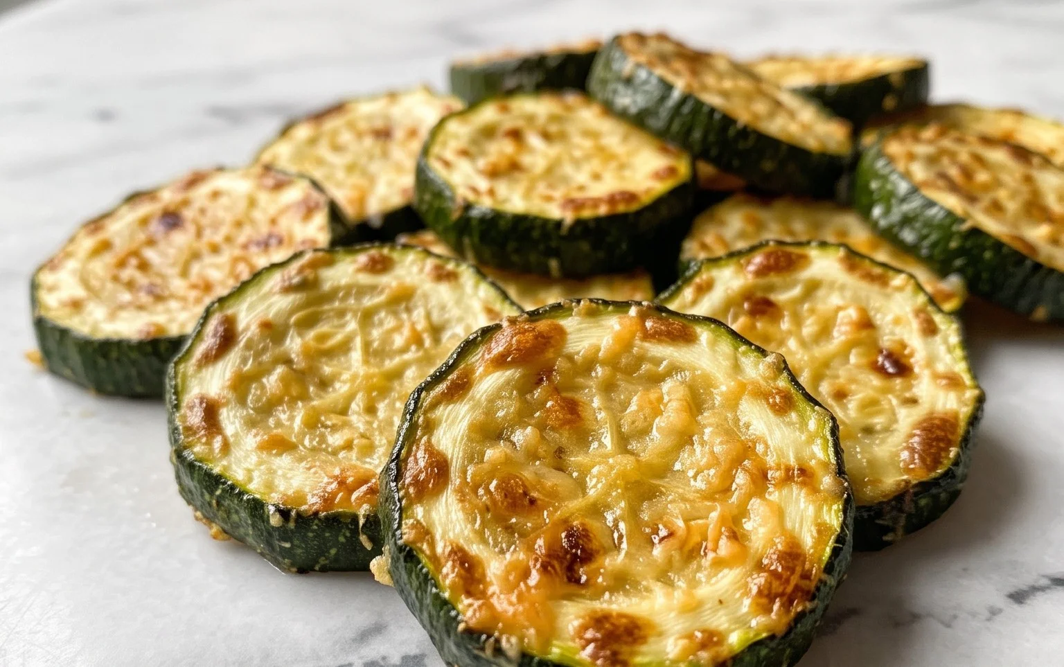 Oven Roasted Parmesan Zucchini